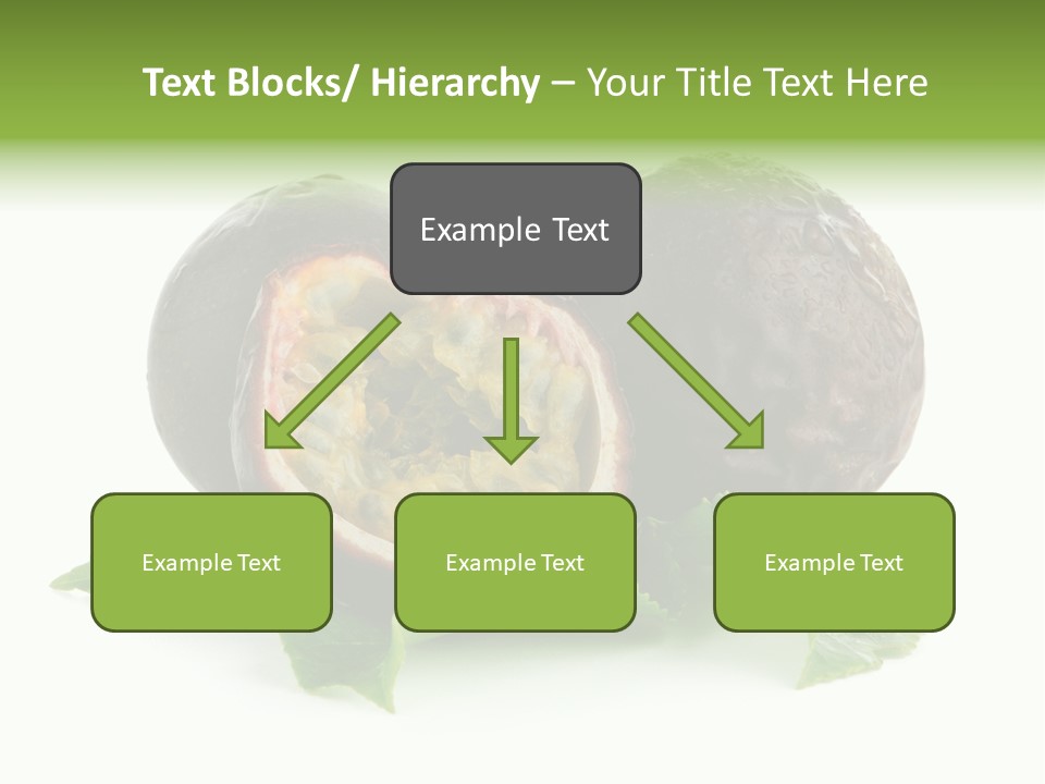 Healthy Purple Isolated PowerPoint Template