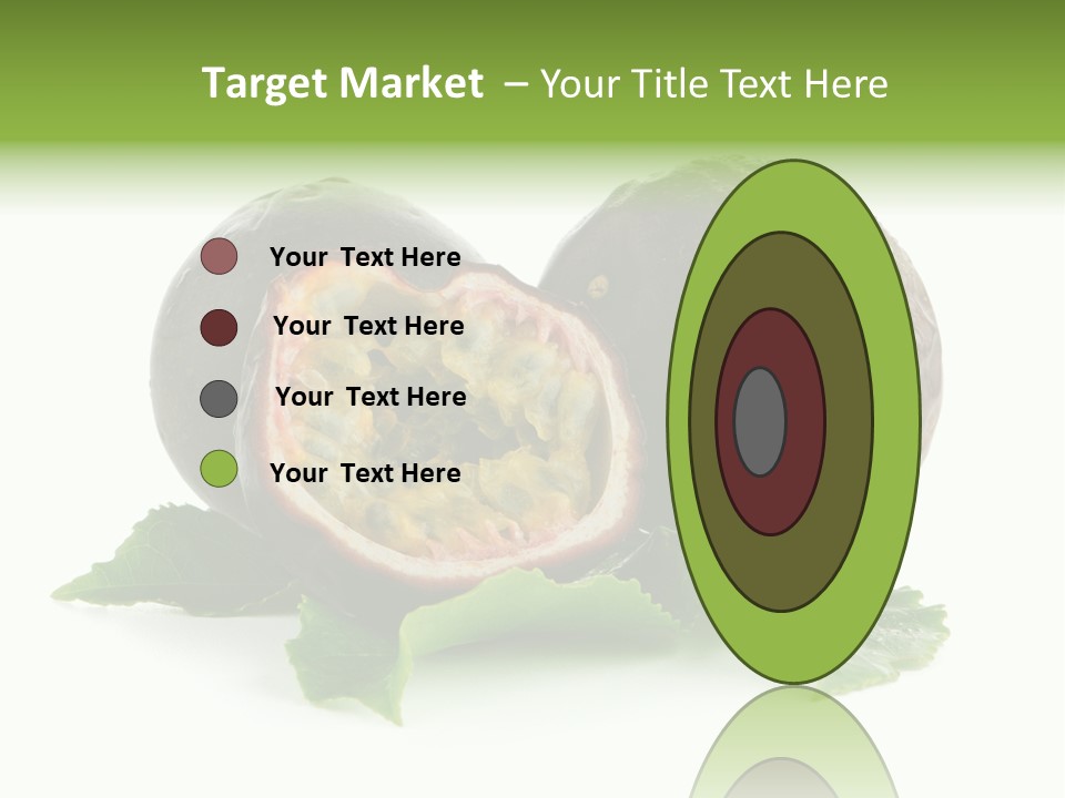 Healthy Purple Isolated PowerPoint Template