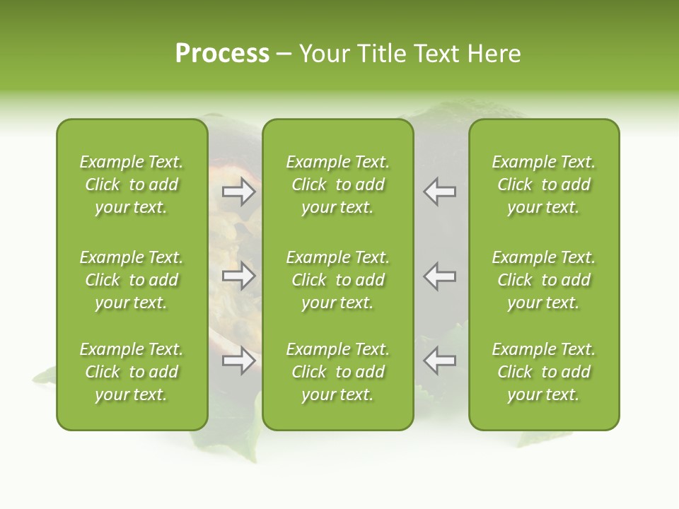 Healthy Purple Isolated PowerPoint Template