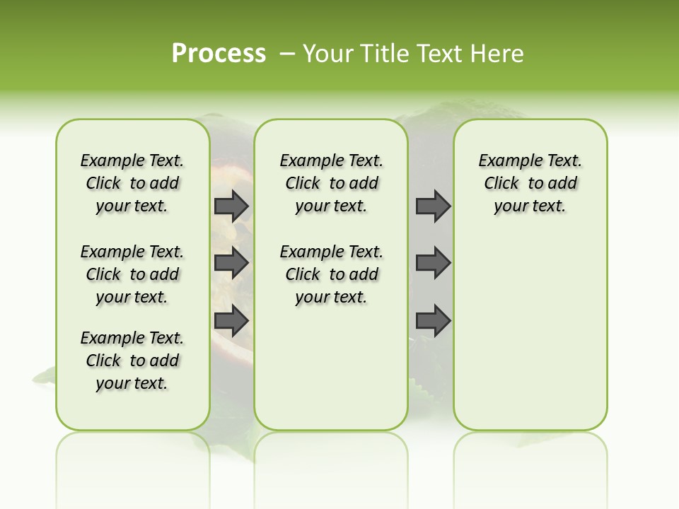Healthy Purple Isolated PowerPoint Template