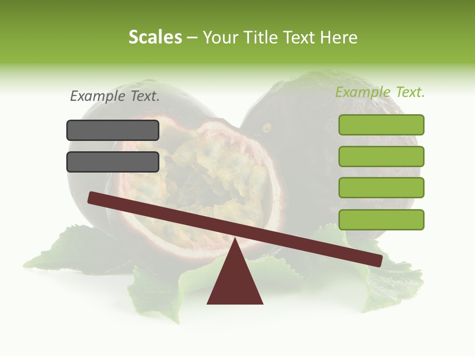 Healthy Purple Isolated PowerPoint Template