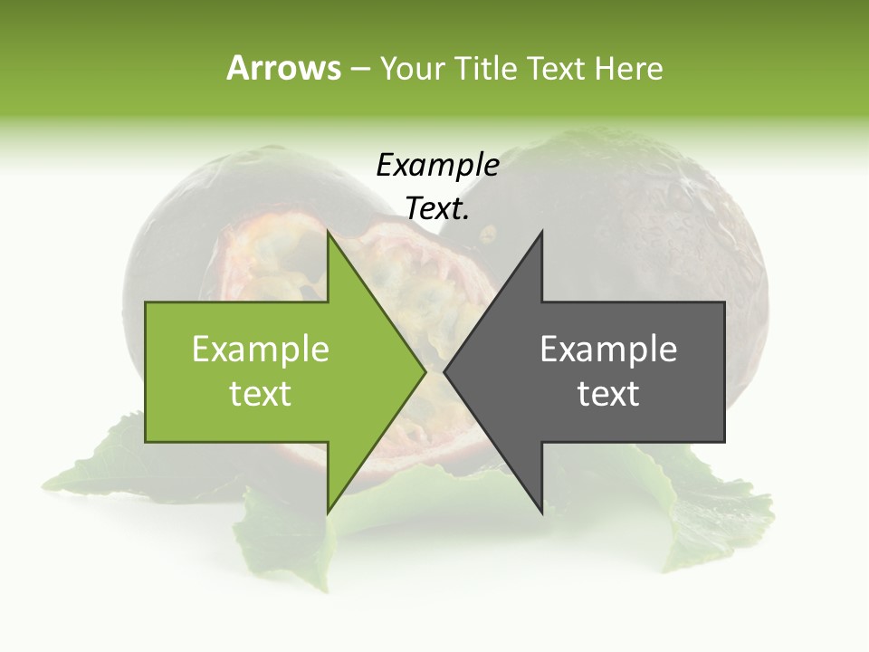 Healthy Purple Isolated PowerPoint Template