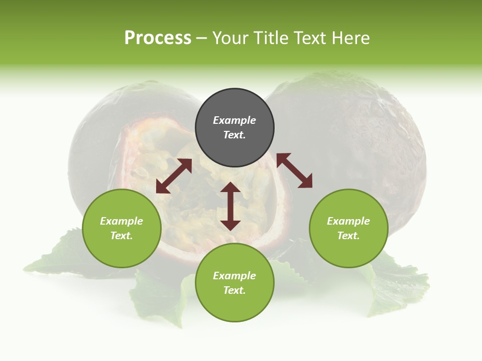 Healthy Purple Isolated PowerPoint Template