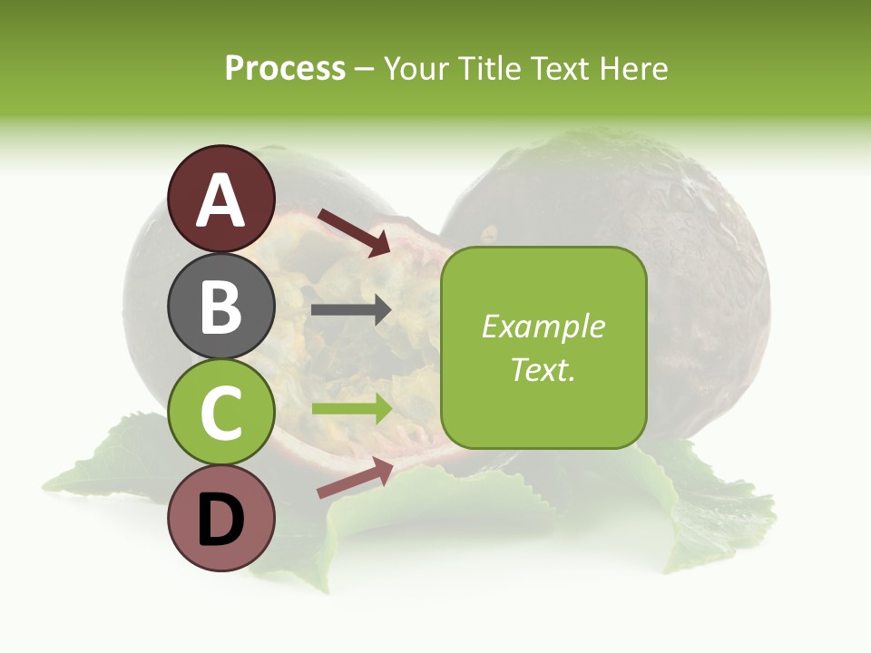 Healthy Purple Isolated PowerPoint Template