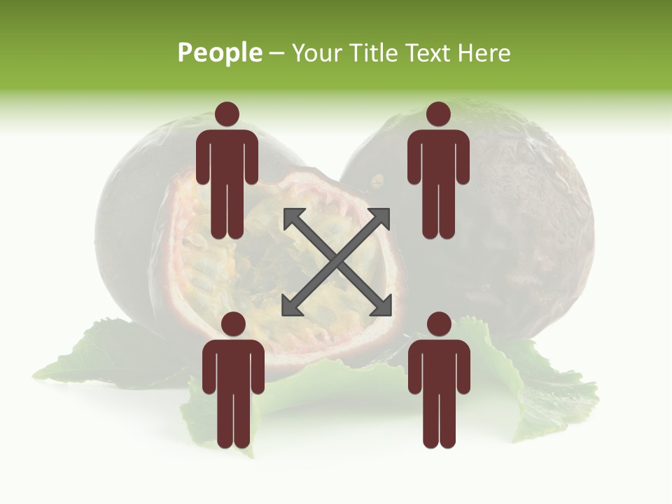 Healthy Purple Isolated PowerPoint Template