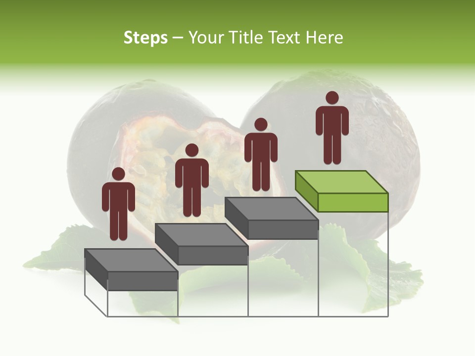 Healthy Purple Isolated PowerPoint Template