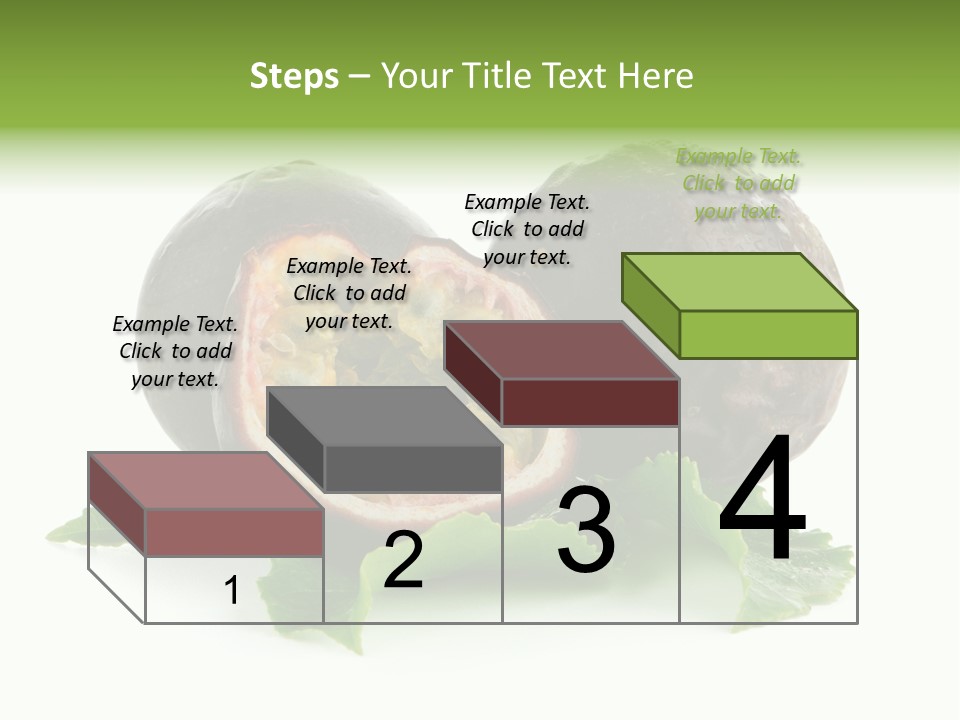 Healthy Purple Isolated PowerPoint Template