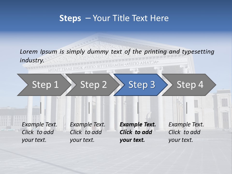 National Presidential Nazarbaev PowerPoint Template
