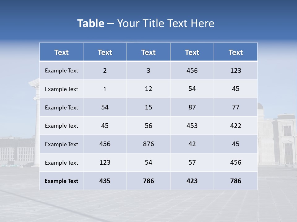 National Presidential Nazarbaev PowerPoint Template