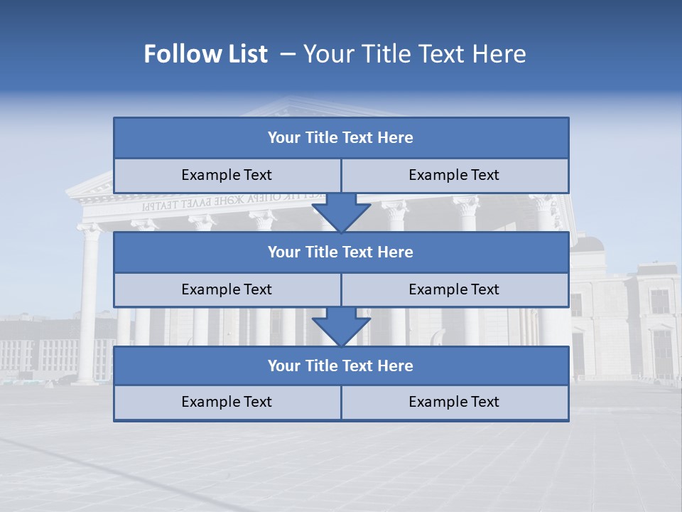 National Presidential Nazarbaev PowerPoint Template