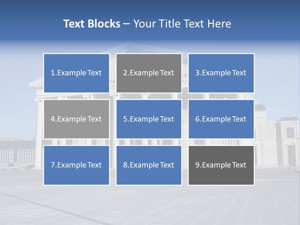 National Presidential Nazarbaev PowerPoint Template