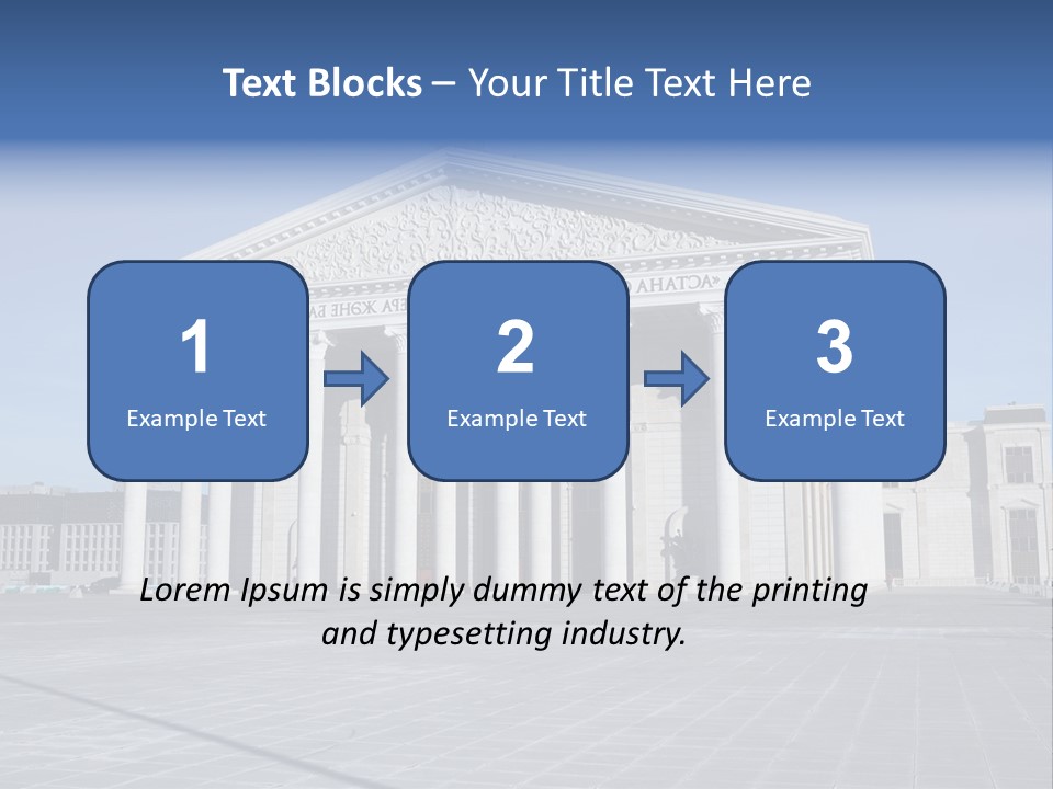 National Presidential Nazarbaev PowerPoint Template