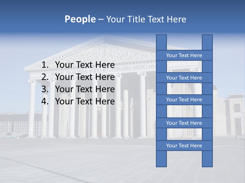 National Presidential Nazarbaev PowerPoint Template