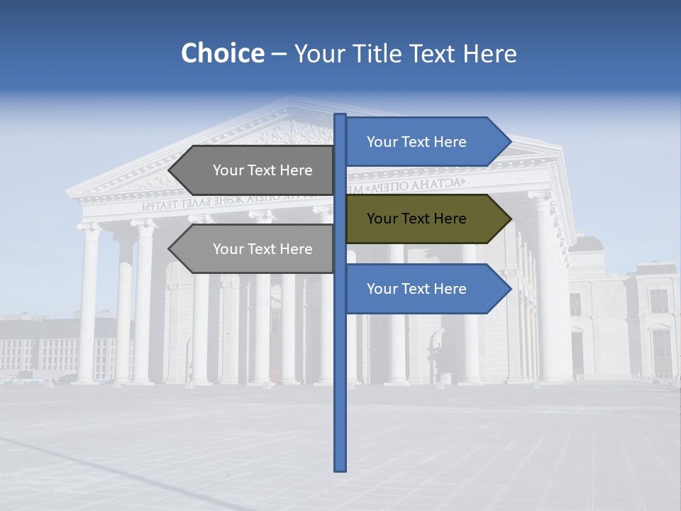 National Presidential Nazarbaev PowerPoint Template