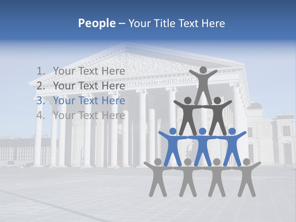 National Presidential Nazarbaev PowerPoint Template