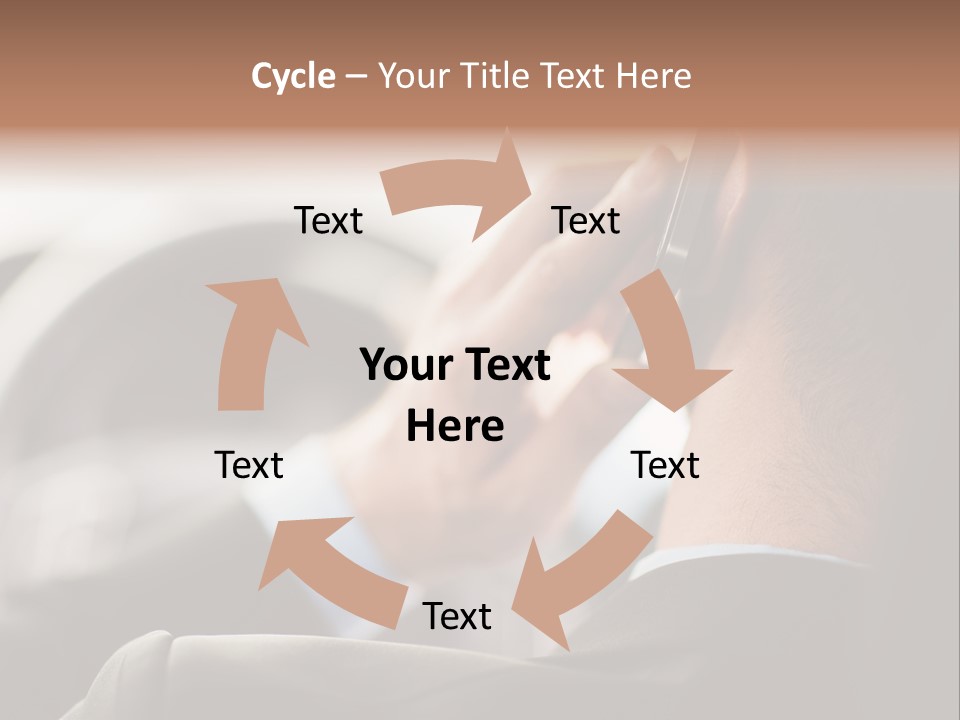 Hurry Job Smartphone PowerPoint Template