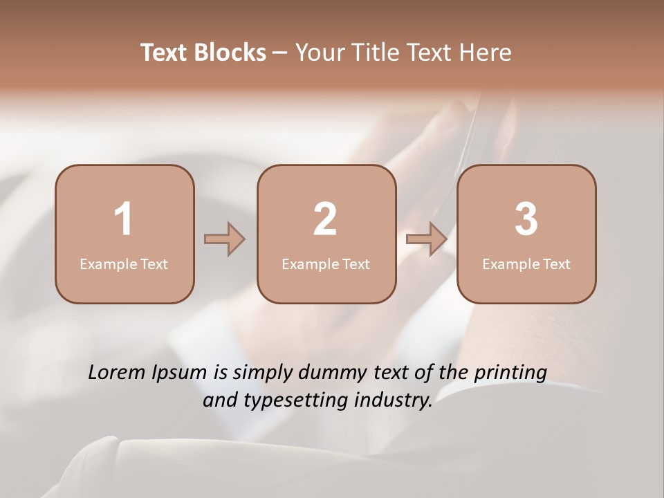 Hurry Job Smartphone PowerPoint Template