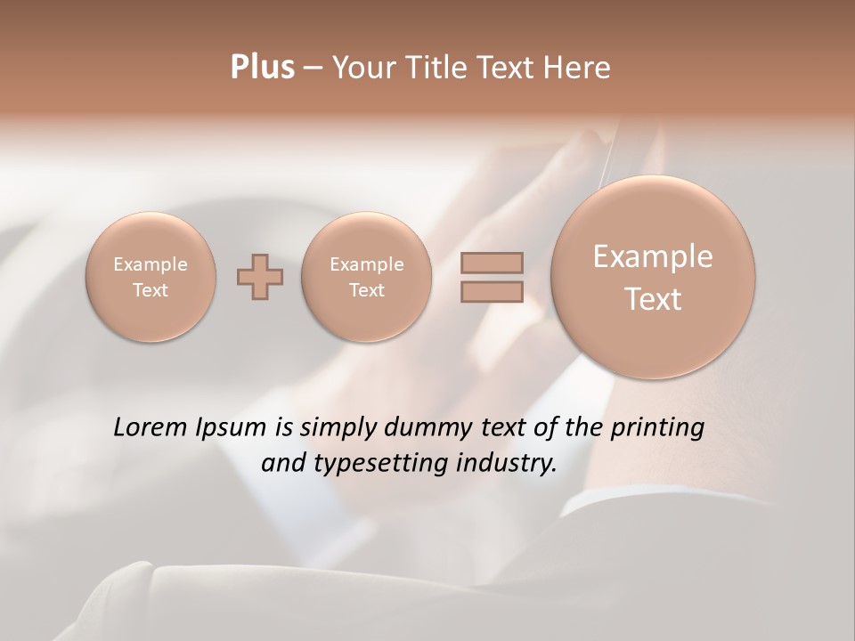 Hurry Job Smartphone PowerPoint Template