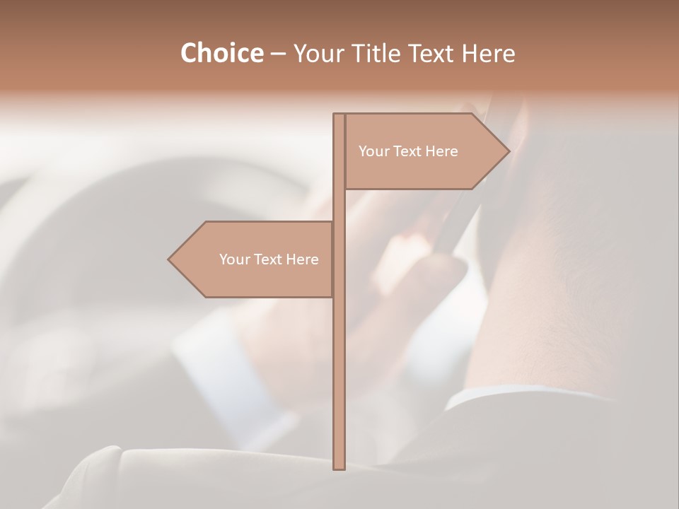 Hurry Job Smartphone PowerPoint Template