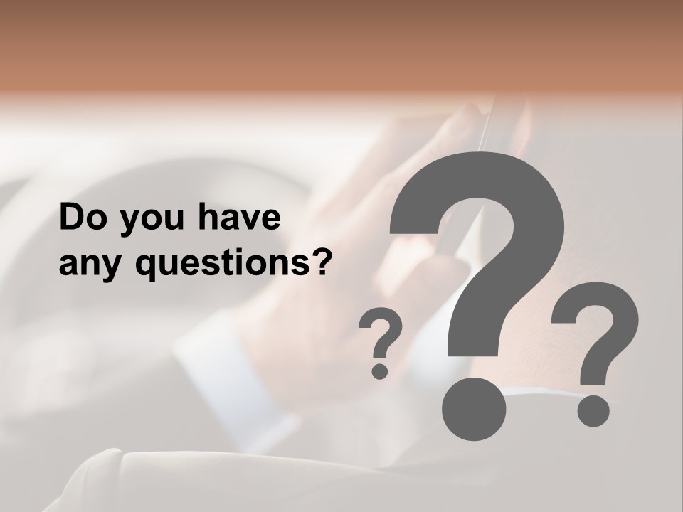 Hurry Job Smartphone PowerPoint Template