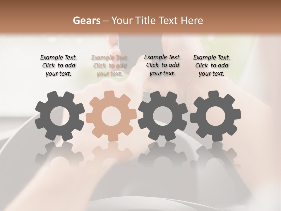 Navigation Transport Mobile PowerPoint Template