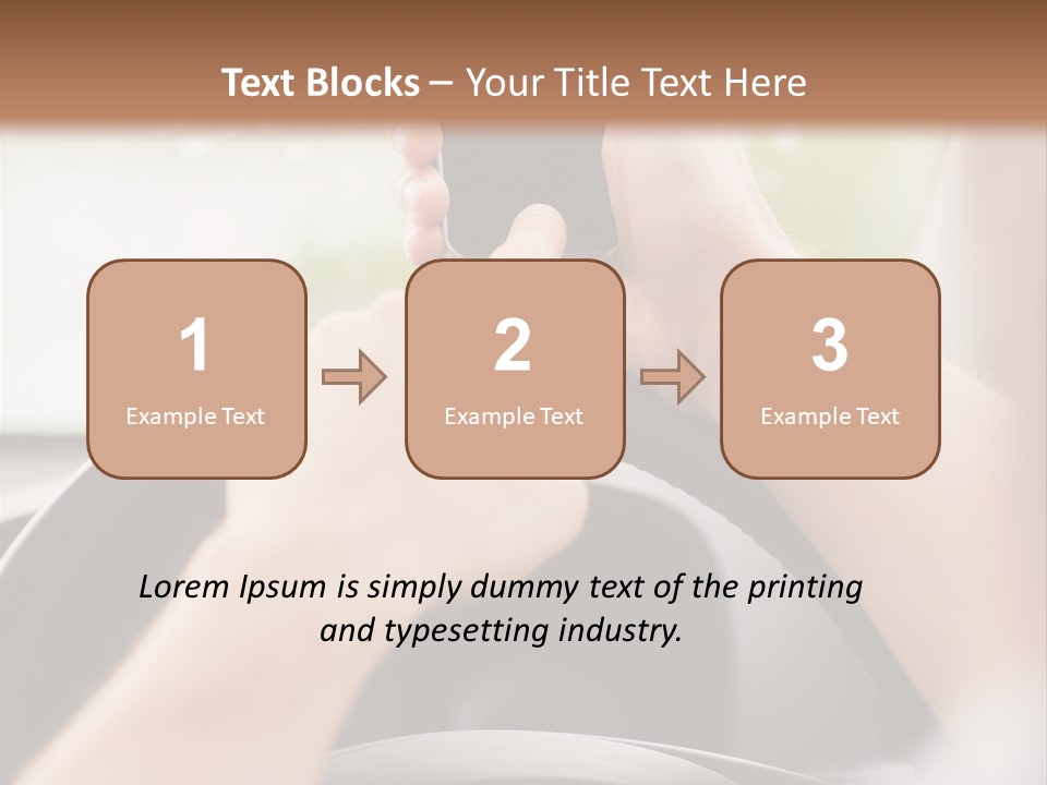 Navigation Transport Mobile PowerPoint Template