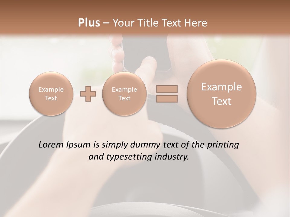 Navigation Transport Mobile PowerPoint Template
