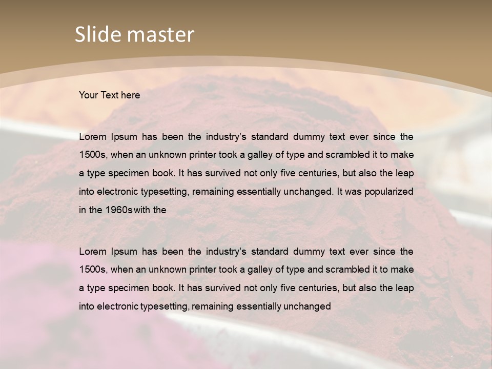 Sale Bindi Spoon PowerPoint Template