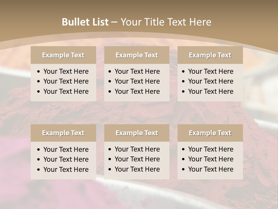 Sale Bindi Spoon PowerPoint Template