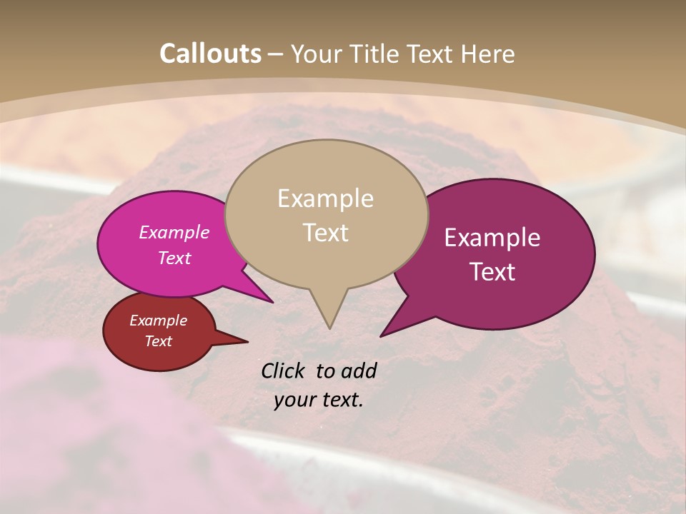 Sale Bindi Spoon PowerPoint Template