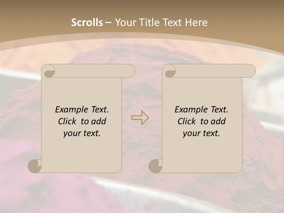 Sale Bindi Spoon PowerPoint Template