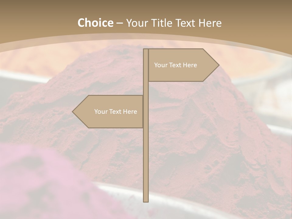 Sale Bindi Spoon PowerPoint Template