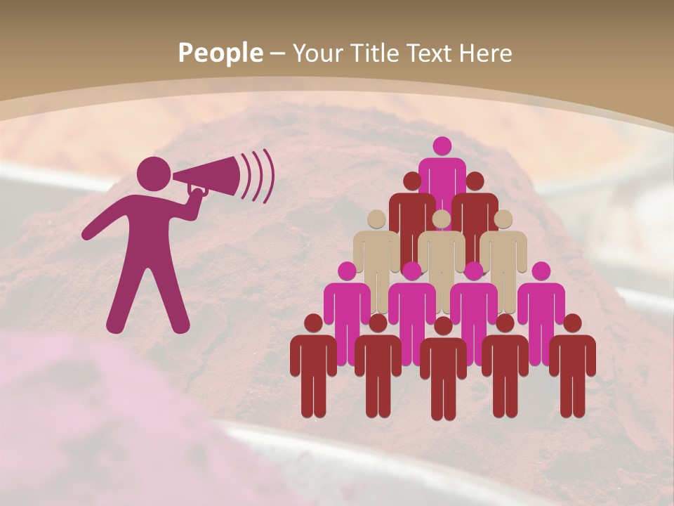 Sale Bindi Spoon PowerPoint Template