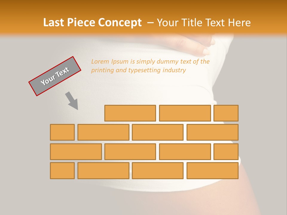 Slim Shape Losing PowerPoint Template