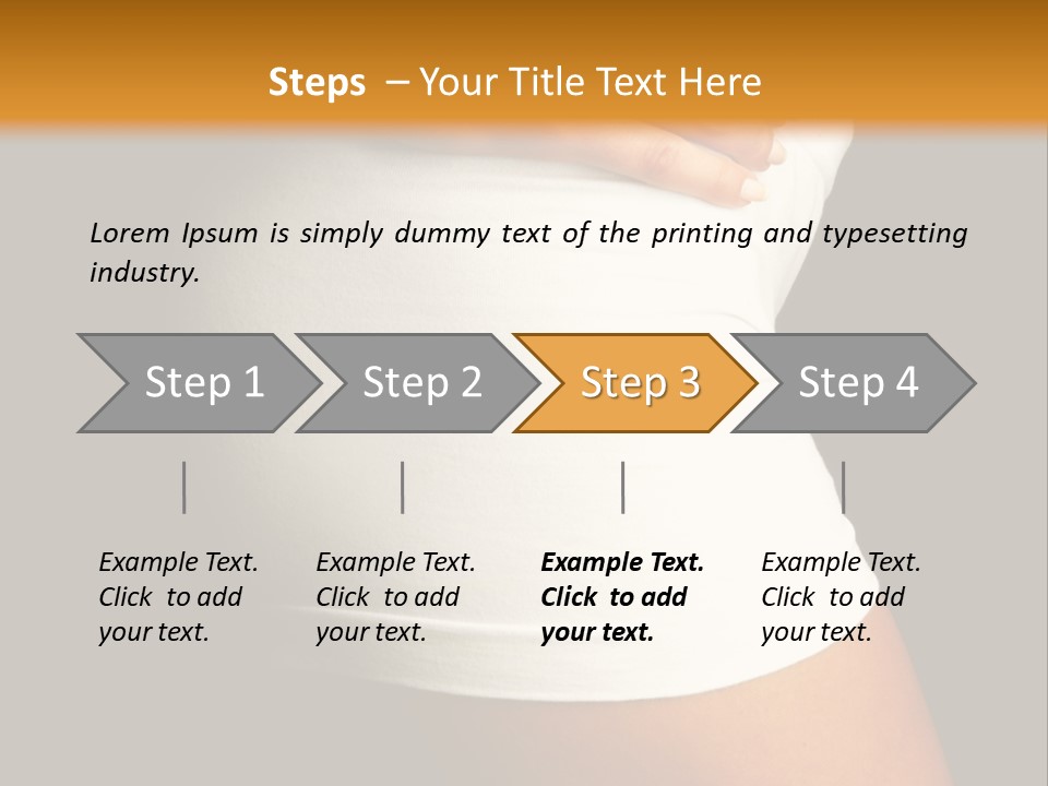Slim Shape Losing PowerPoint Template