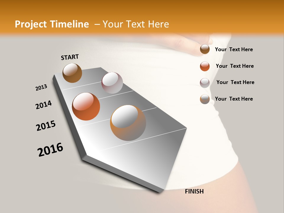 Slim Shape Losing PowerPoint Template