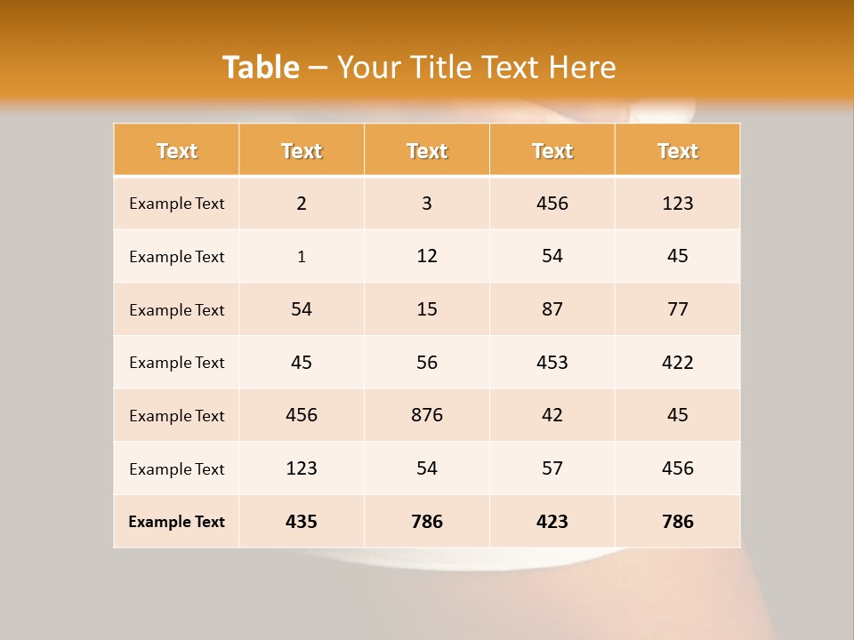 Slim Shape Losing PowerPoint Template