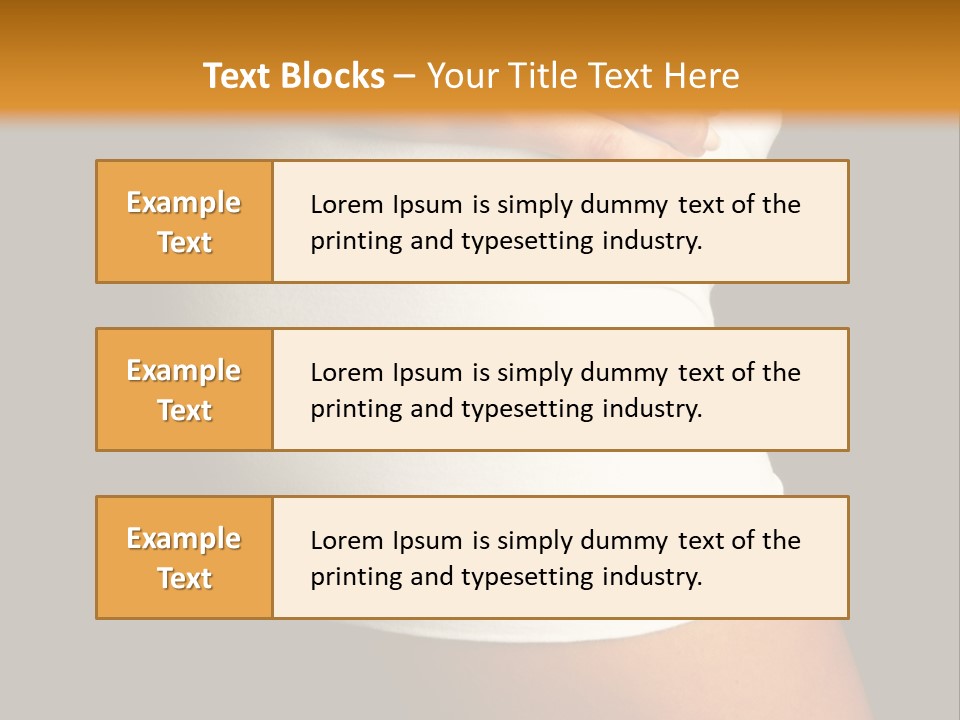 Slim Shape Losing PowerPoint Template