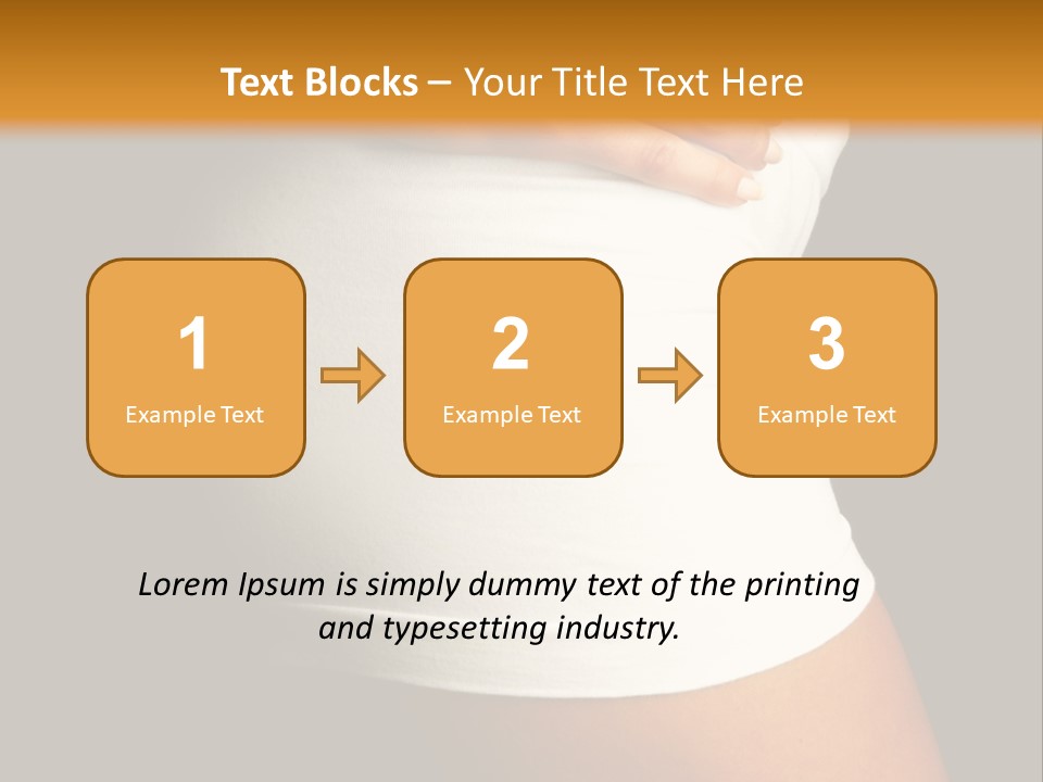 Slim Shape Losing PowerPoint Template