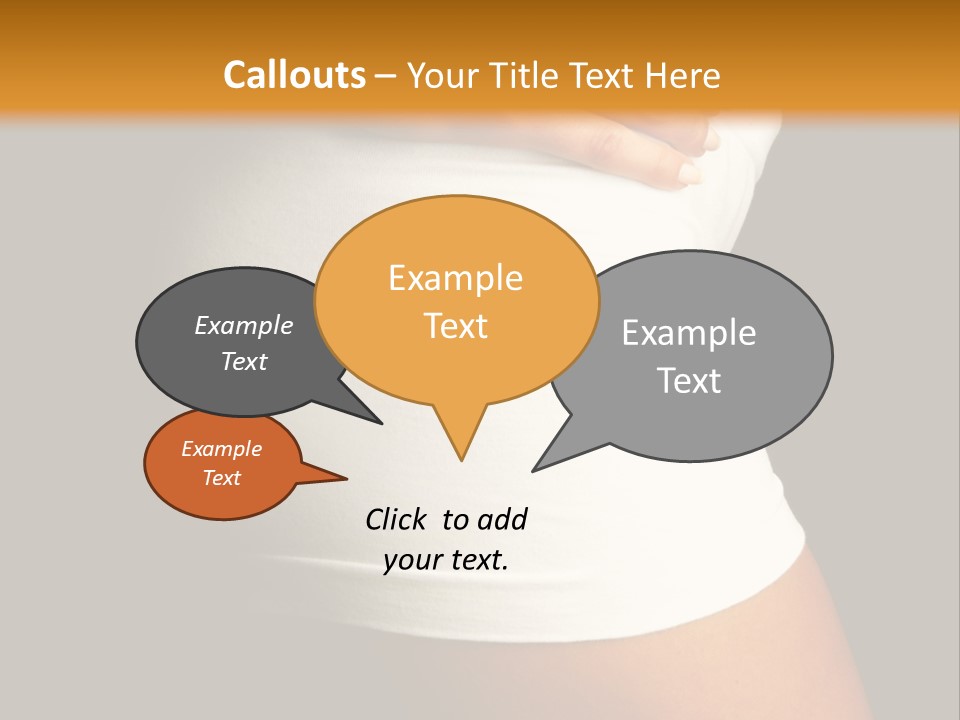 Slim Shape Losing PowerPoint Template