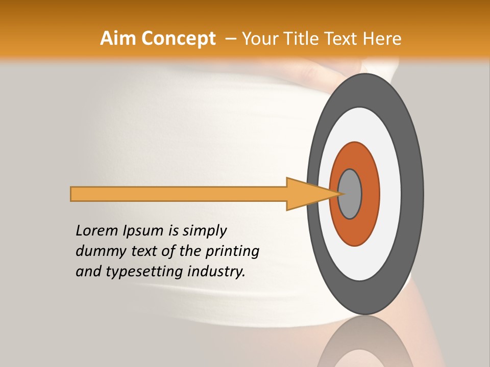 Slim Shape Losing PowerPoint Template