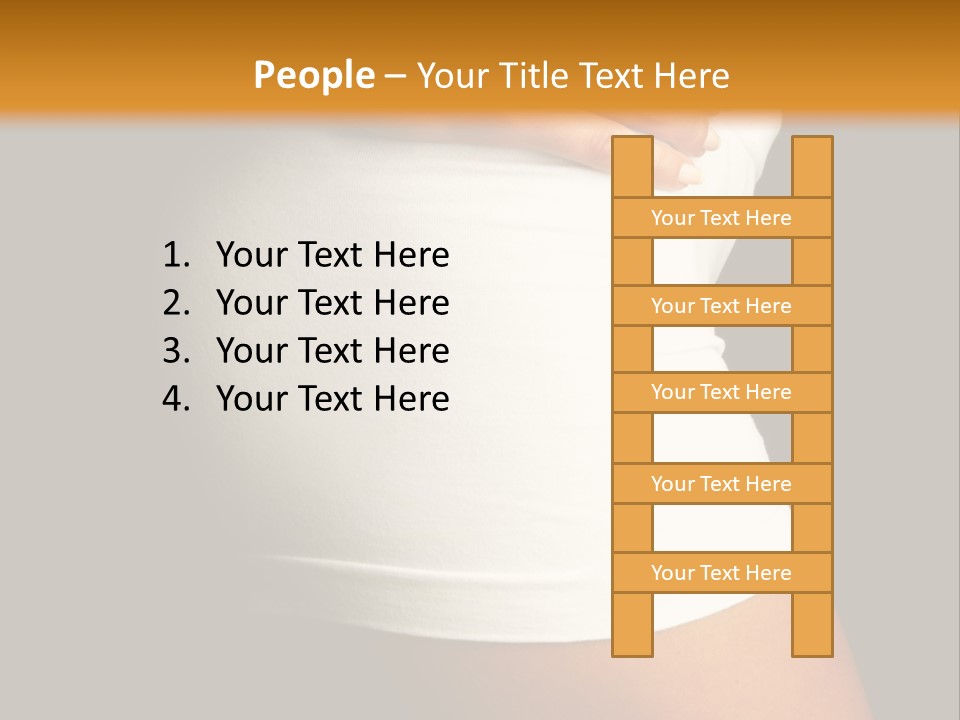 Slim Shape Losing PowerPoint Template