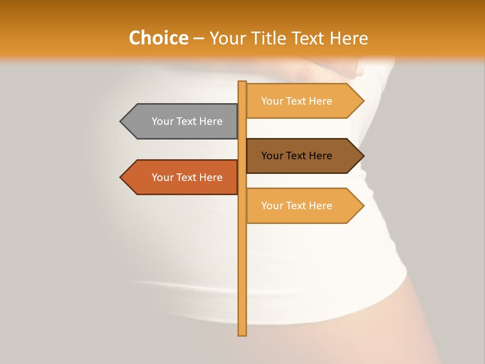 Slim Shape Losing PowerPoint Template