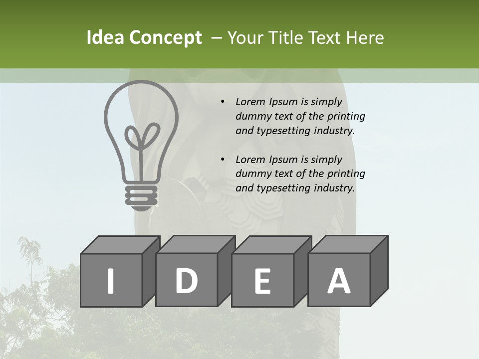 Fitness Energy Waist PowerPoint Template