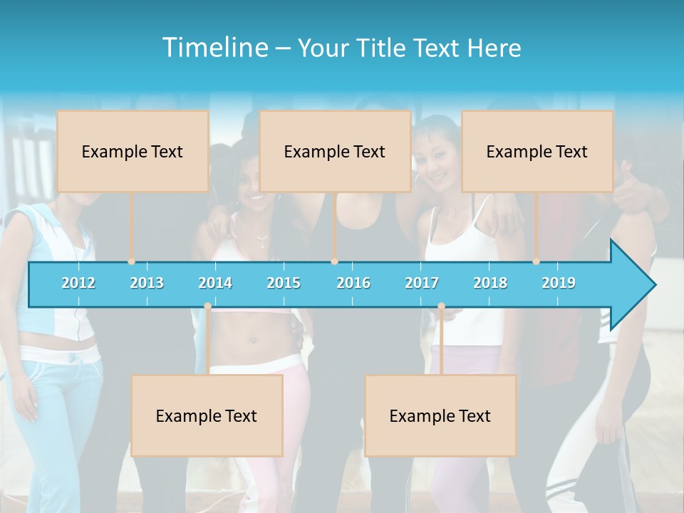 Nourish Gymnastics Shape PowerPoint Template