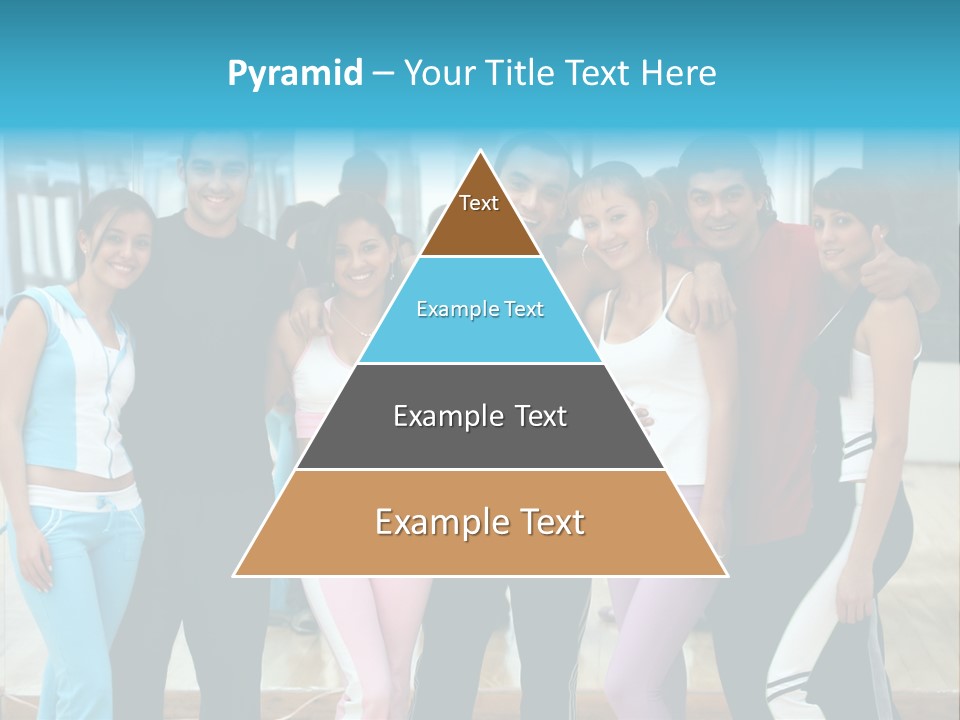 Nourish Gymnastics Shape PowerPoint Template