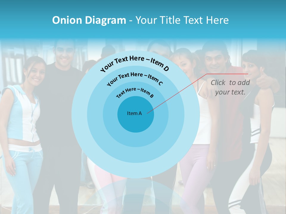 Nourish Gymnastics Shape PowerPoint Template