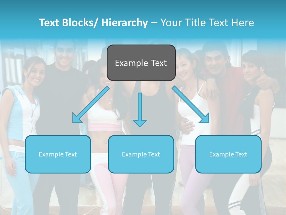 Nourish Gymnastics Shape PowerPoint Template