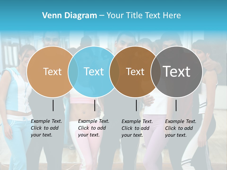 Nourish Gymnastics Shape PowerPoint Template