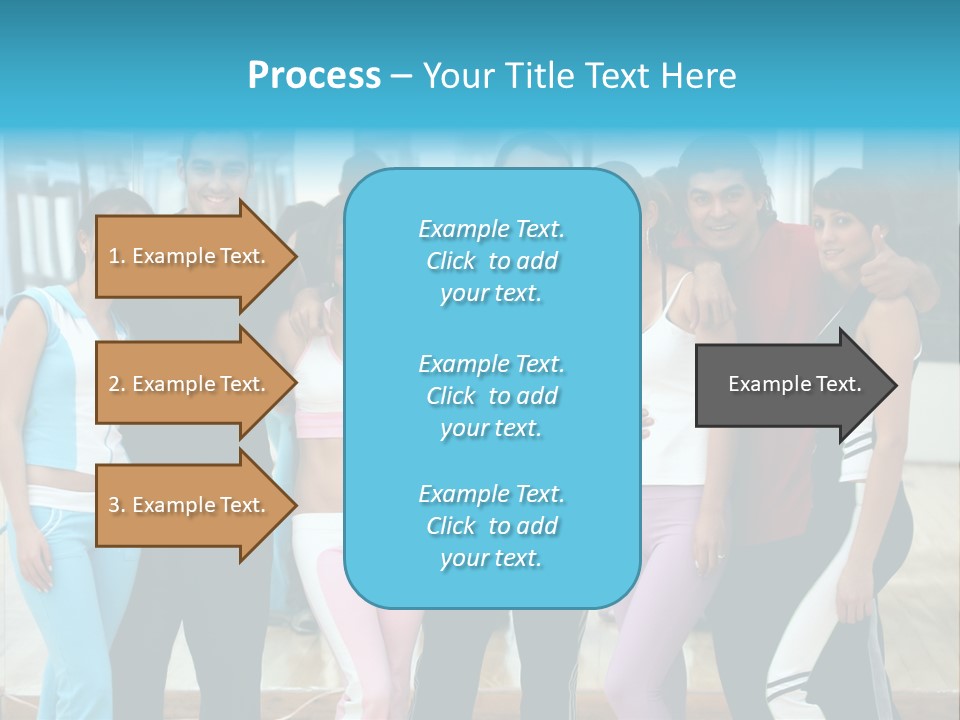 Nourish Gymnastics Shape PowerPoint Template